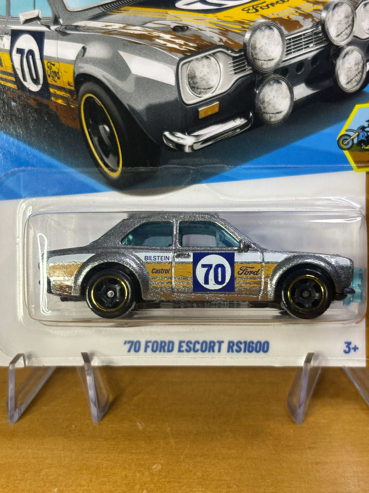 Hot Wheels '70 Ford Escort RS1600 | 2026 HW Dirt 3/10 (SILVER)
