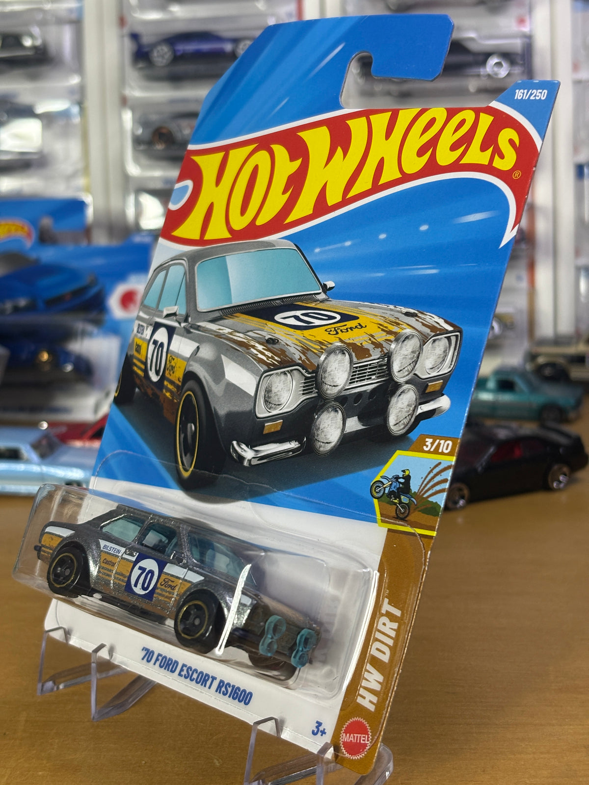 Hot Wheels '70 Ford Escort RS1600 | 2026 HW Dirt 3/10 (SILVER)