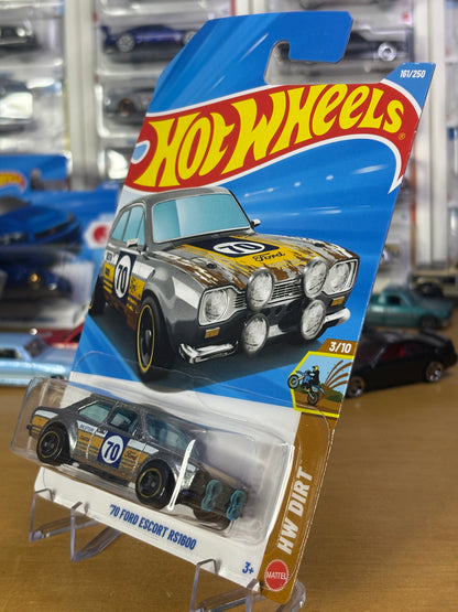 Hot Wheels '70 Ford Escort RS1600 | 2026 HW Dirt 3/10 (SILVER)