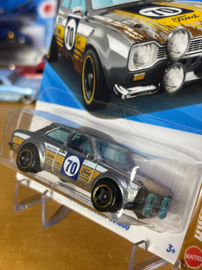 Hot Wheels '70 Ford Escort RS1600 | 2026 HW Dirt 3/10 (SILVER)