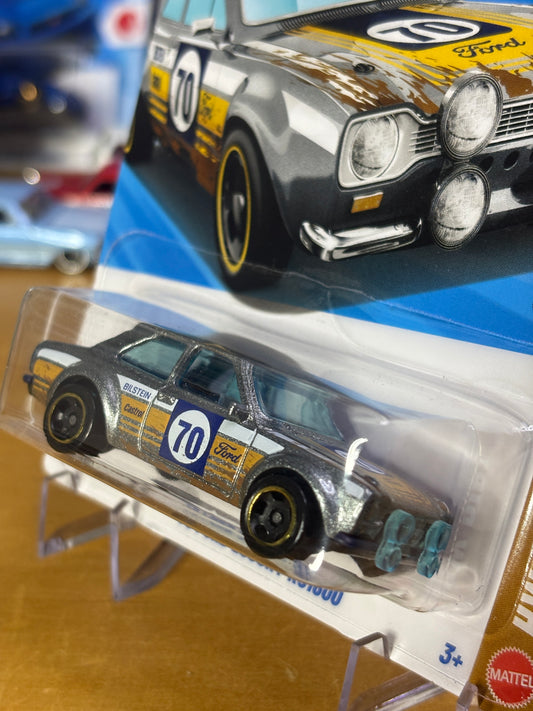 Hot Wheels '70 Ford Escort RS1600 | 2026 HW Dirt 3/10 (SILVER)