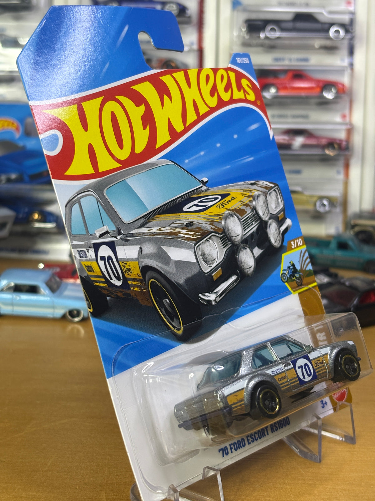 Hot Wheels '70 Ford Escort RS1600 | 2026 HW Dirt 3/10 (SILVER)