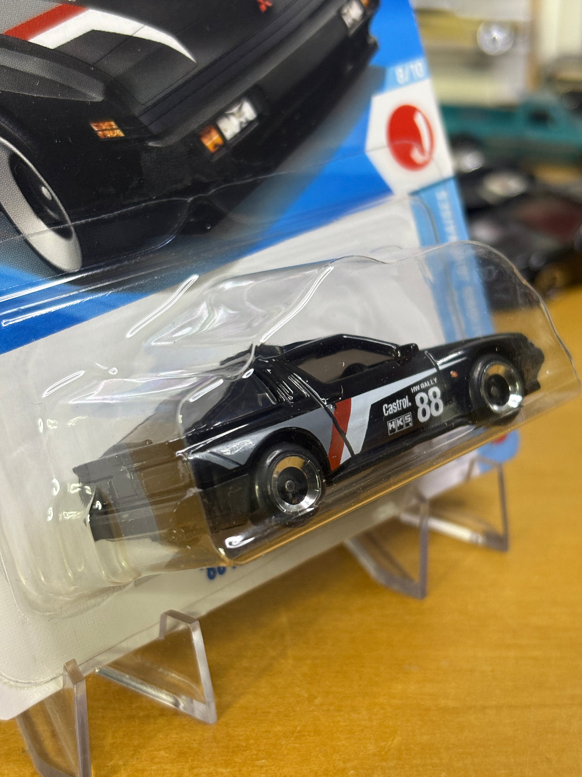 Hot Wheels '88 Mitsubishi Starion | 2026 J-Imports 8/10 Mainline (Black)