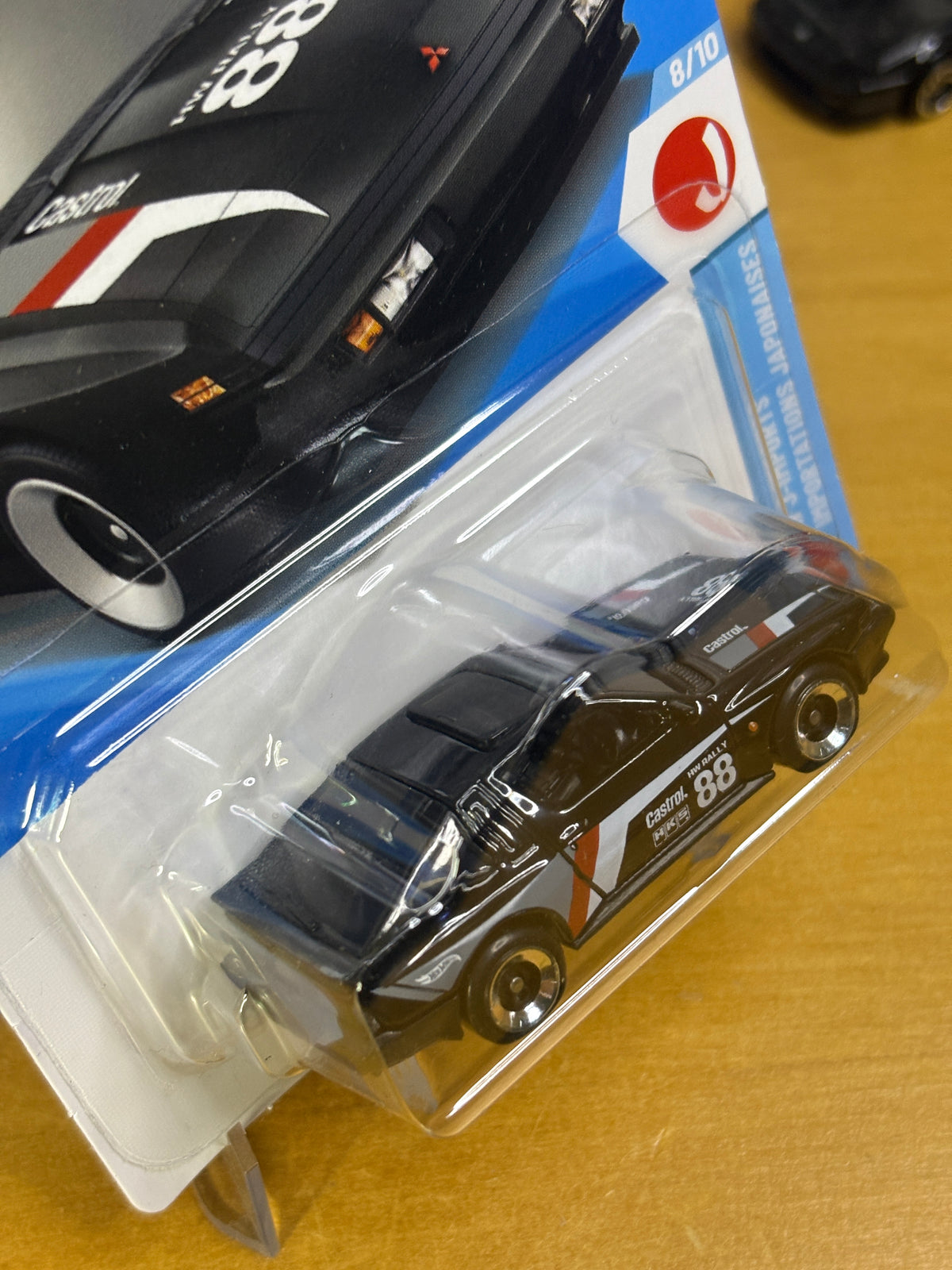 Hot Wheels '88 Mitsubishi Starion | 2026 J-Imports 8/10 Mainline (Black)