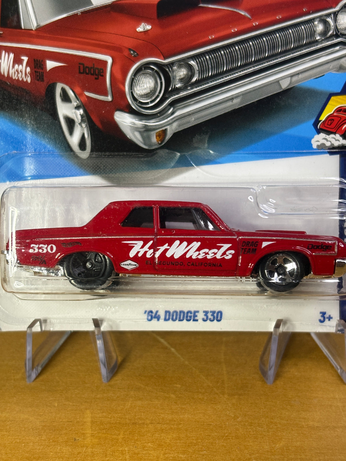 Hot Wheels '64 Dodge 330 | 2026 Drag Racers 6/10 Mainline (Red)