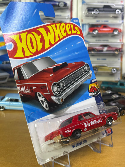 Hot Wheels '64 Dodge 330 | 2026 Drag Racers 6/10 Mainline (Red)