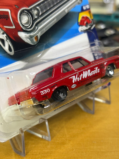 Hot Wheels '64 Dodge 330 | 2026 Drag Racers 6/10 Mainline (Red)