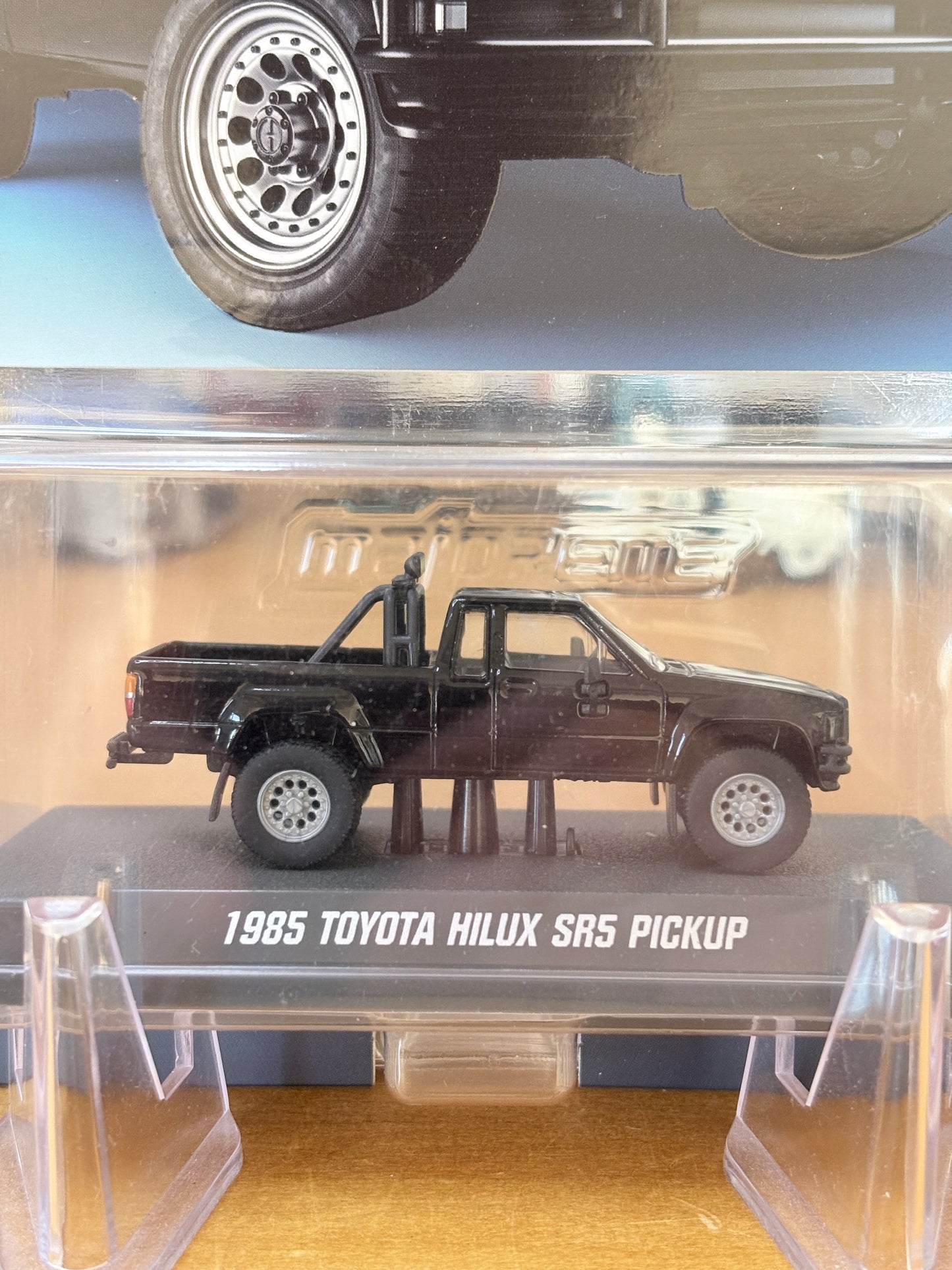 Majorette Collection | 1985 Toyota Hilux SR5 Pickup (Black)