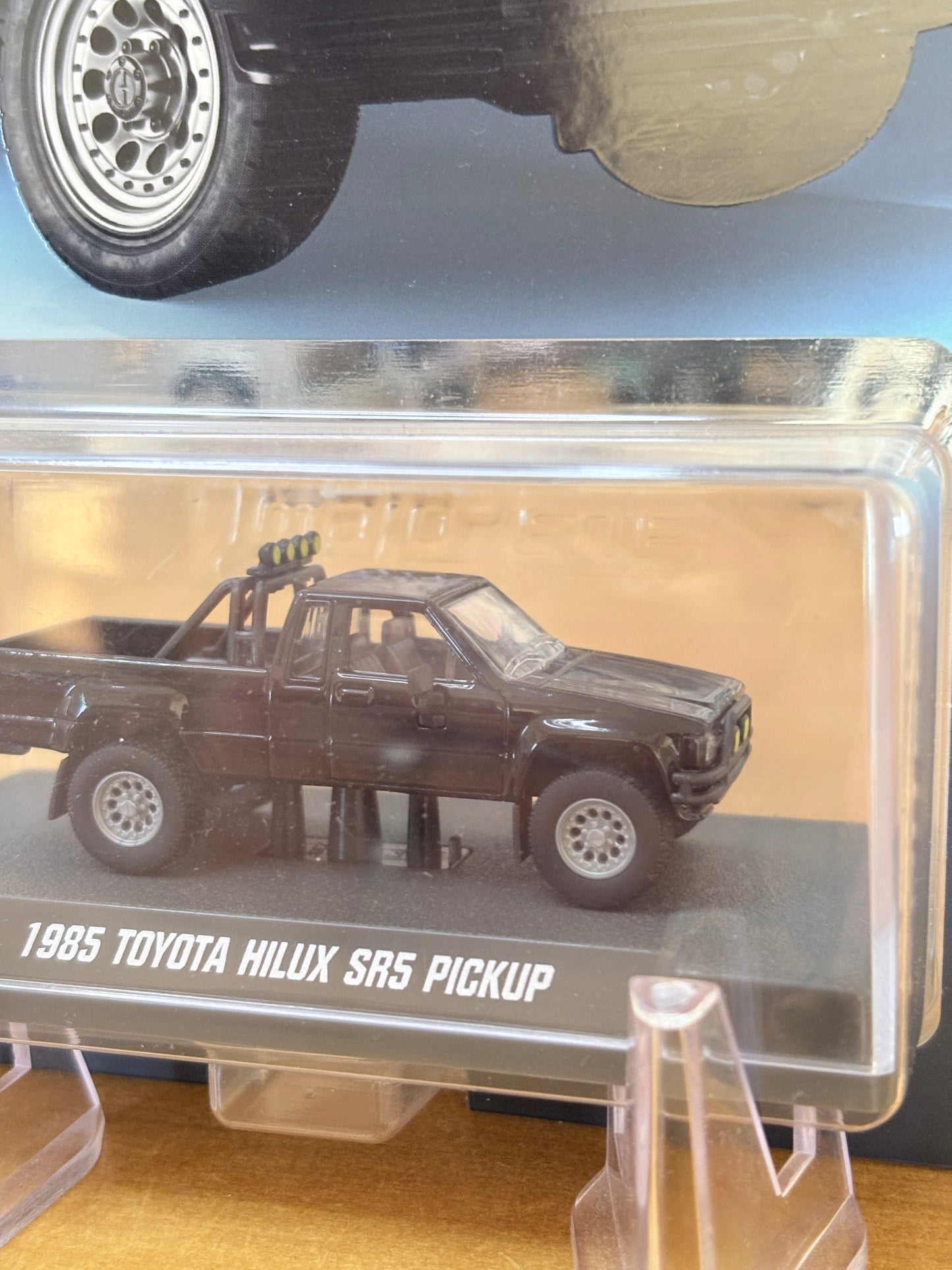 Majorette Collection | 1985 Toyota Hilux SR5 Pickup (Black)