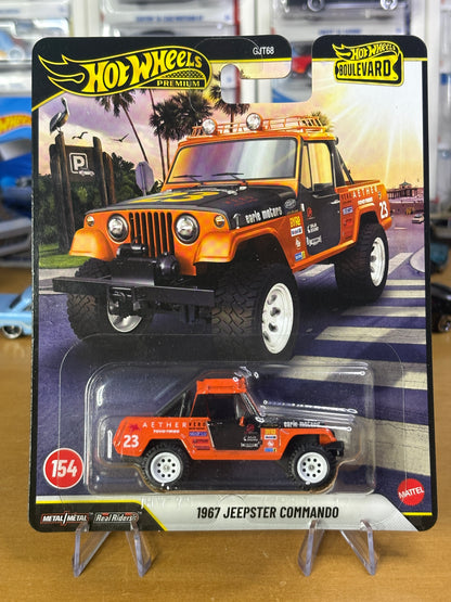 Hot Wheels 1967 Jeepster Commando Boulevard #154 Premium Diecast