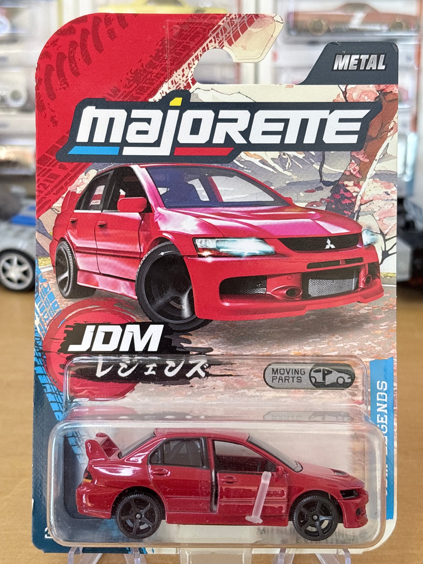 Majorette Moving Parts / Mitsubishi Lancer Evolution 9 / JDM Legends