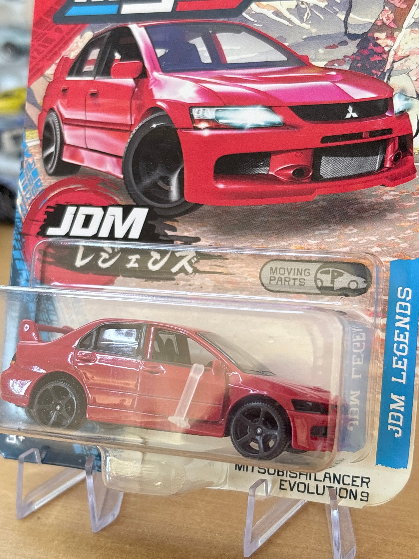 Majorette Moving Parts / Mitsubishi Lancer Evolution 9 / JDM Legends