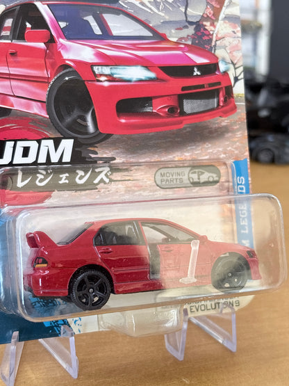 Majorette Moving Parts / Mitsubishi Lancer Evolution 9 / JDM Legends