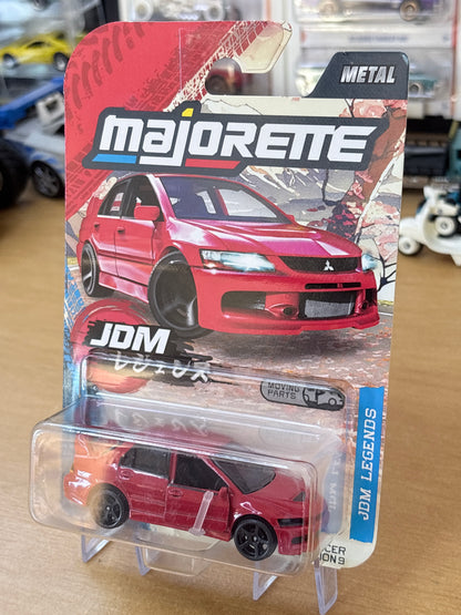 Majorette Moving Parts / Mitsubishi Lancer Evolution 9 / JDM Legends