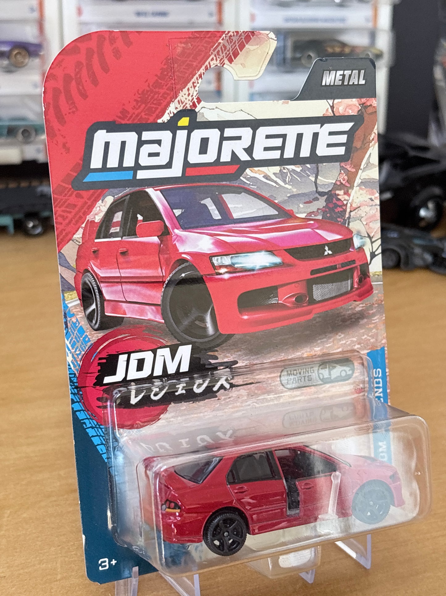 Majorette Moving Parts / Mitsubishi Lancer Evolution 9 / JDM Legends