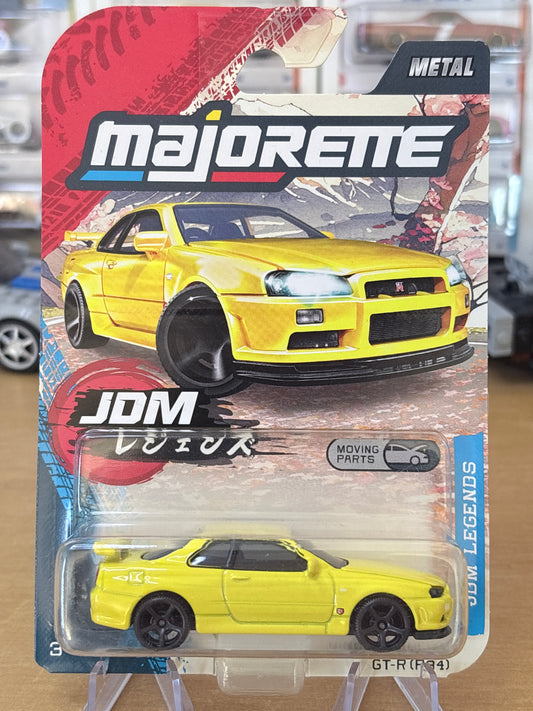 Majorette Moving Parts / Nissan Skyline GT (R34) / JDM Legends