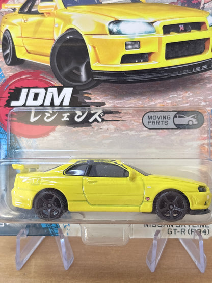 Majorette Moving Parts / Nissan Skyline GT (R34) / JDM Legends