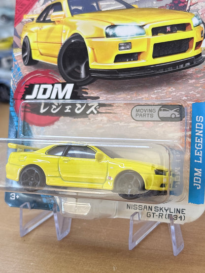 Majorette Moving Parts / Nissan Skyline GT (R34) / JDM Legends