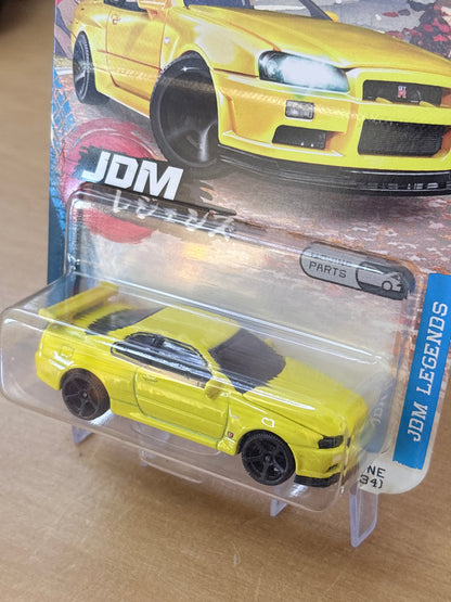 Majorette Moving Parts / Nissan Skyline GT (R34) / JDM Legends