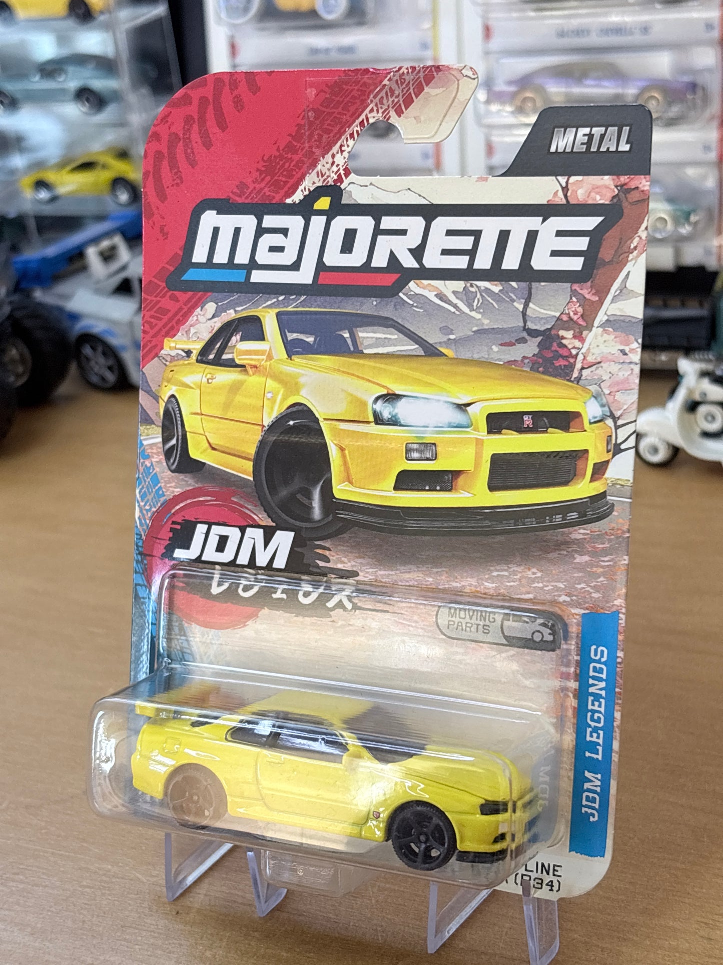 Majorette Moving Parts / Nissan Skyline GT (R34) / JDM Legends