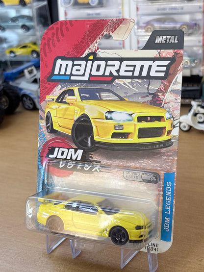 Majorette Moving Parts / Nissan Skyline GT (R34) / JDM Legends