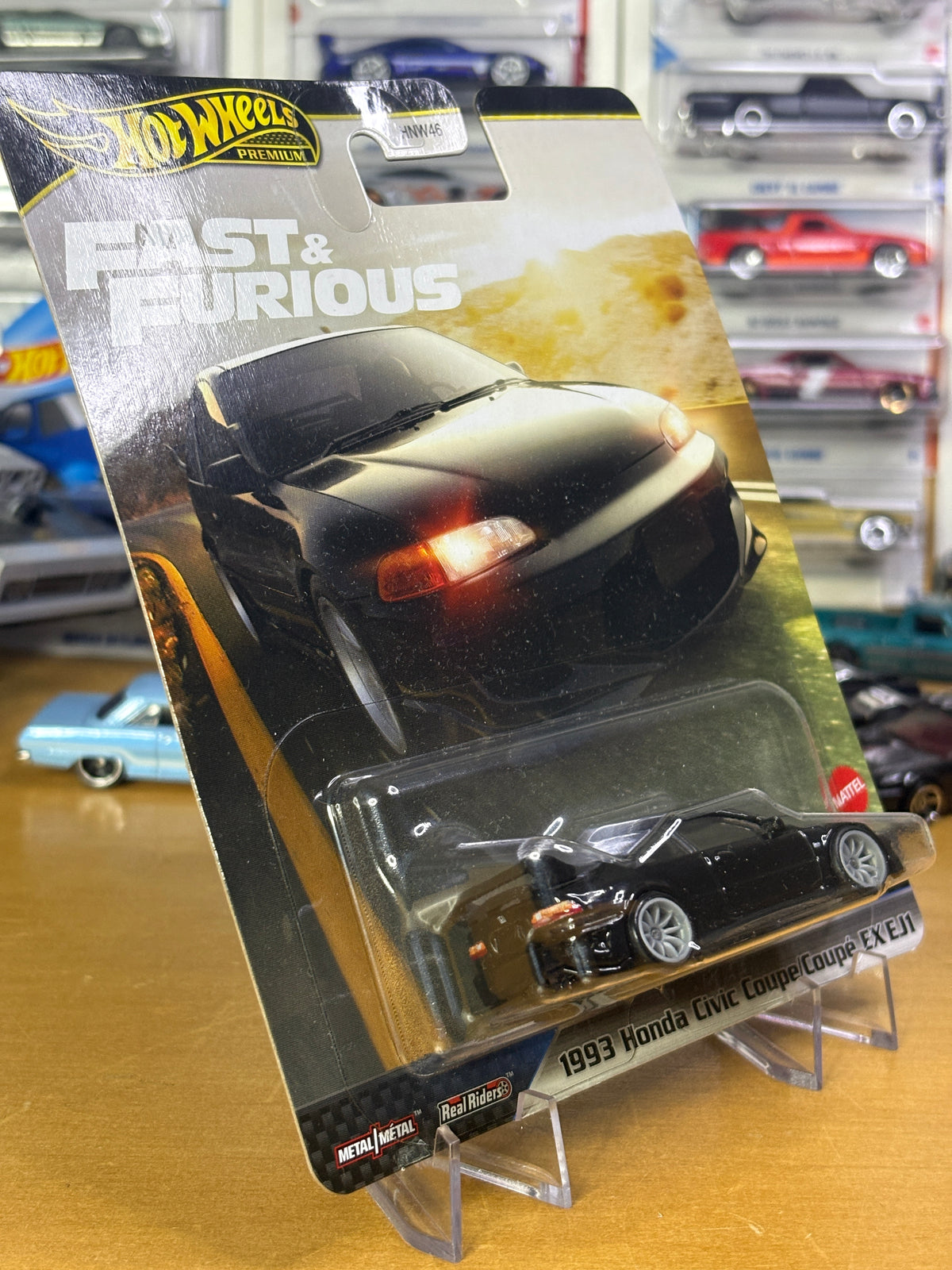 Hot Wheels Premium | 1993 Honda Civic Coupe EX EJ1 | HW Fast & Furious 1/5
