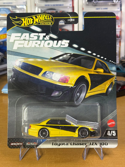 Hot Wheels Premium | Toyota Chaser JZX 100 | HW Fast & Furious 4/5