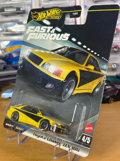 Hot Wheels Premium | Toyota Chaser JZX 100 | HW Fast & Furious 4/5