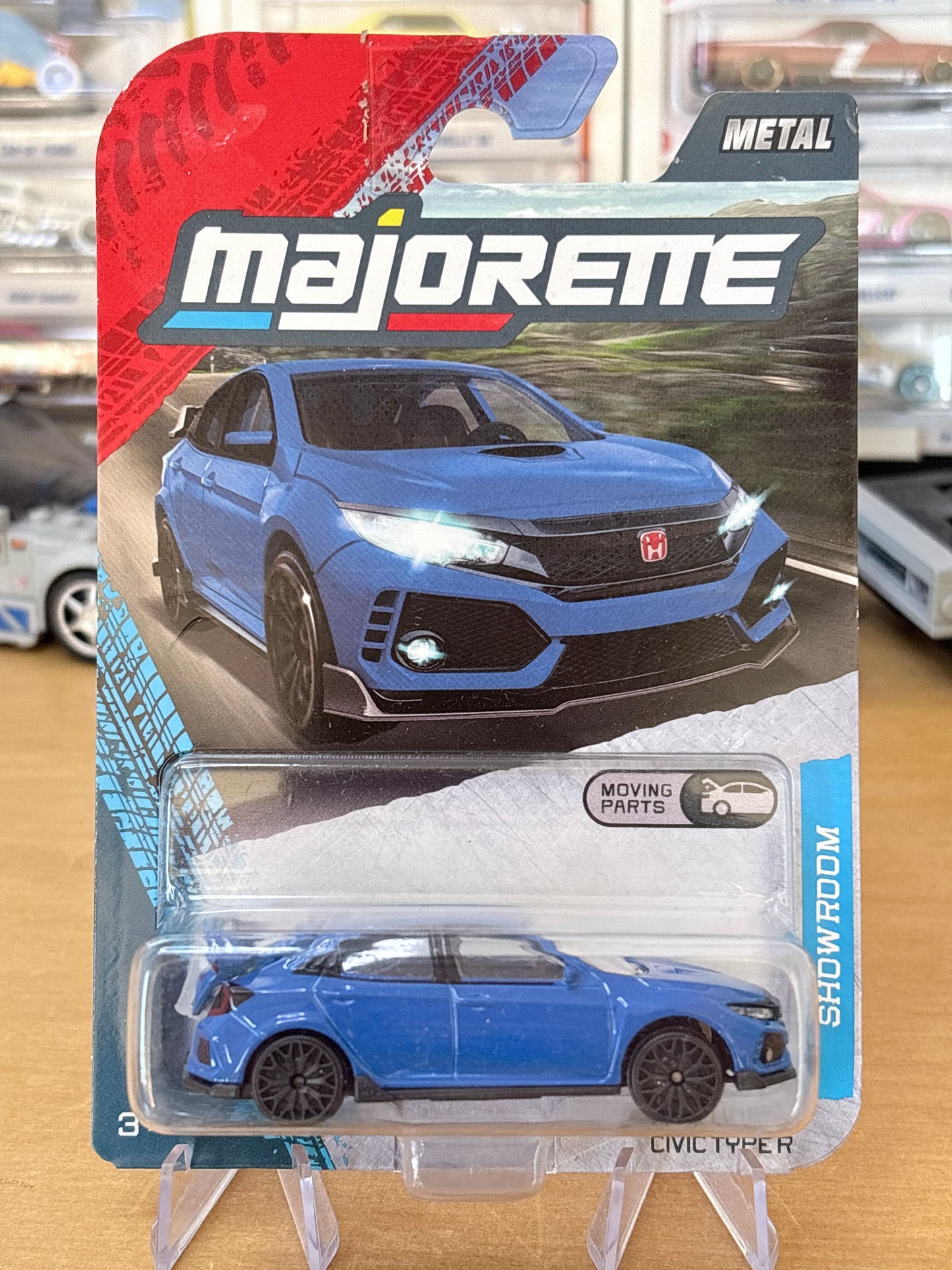 Majorette Moving Parts / Honda Civic Type R / Showroom