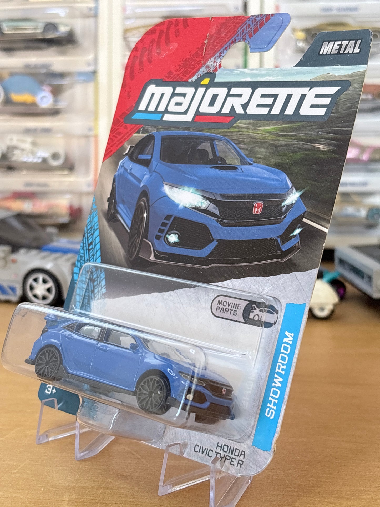 Majorette Moving Parts / Honda Civic Type R / Showroom
