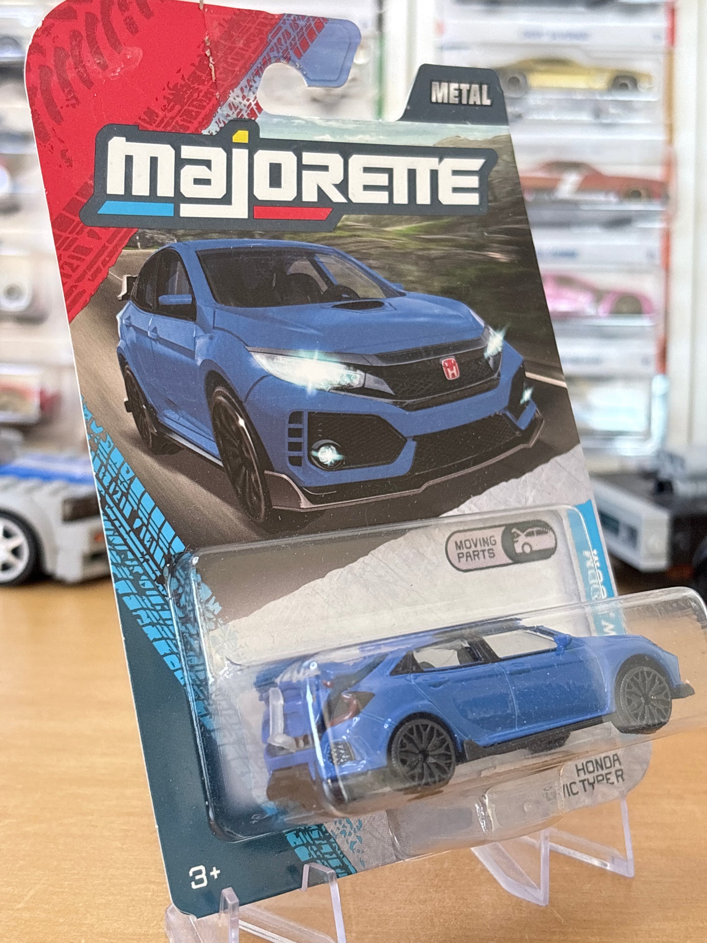 Majorette Moving Parts / Honda Civic Type R / Showroom