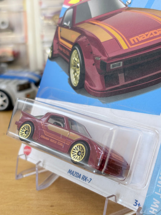 Hot Wheels Mainline / Mazda RX-7 / 2022 HW J-Imports 1/10
