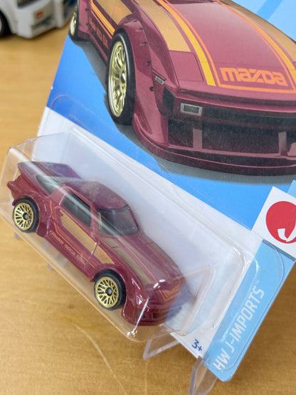 Hot Wheels Mainline / Mazda RX-7 / 2022 HW J-Imports 1/10