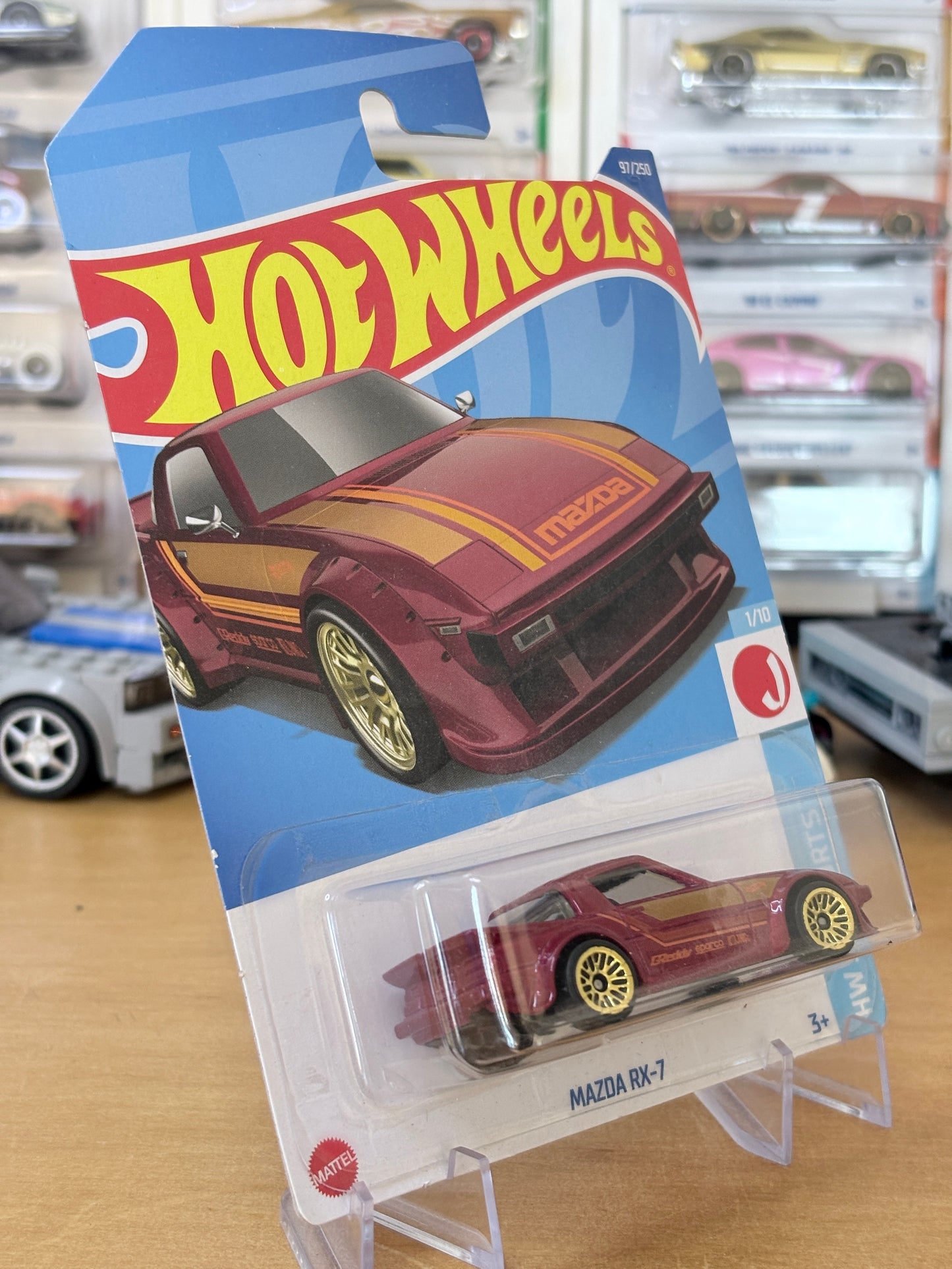 Hot Wheels Mainline / Mazda RX-7 / 2022 HW J-Imports 1/10
