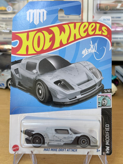 Hot Wheels Mainline / Mad Mike Drift Attack / 2022 HW Modified 5/10
