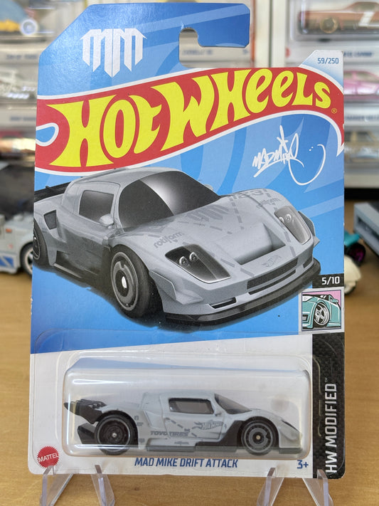 Hot Wheels Mainline / Mad Mike Drift Attack / 2022 HW Modified 5/10