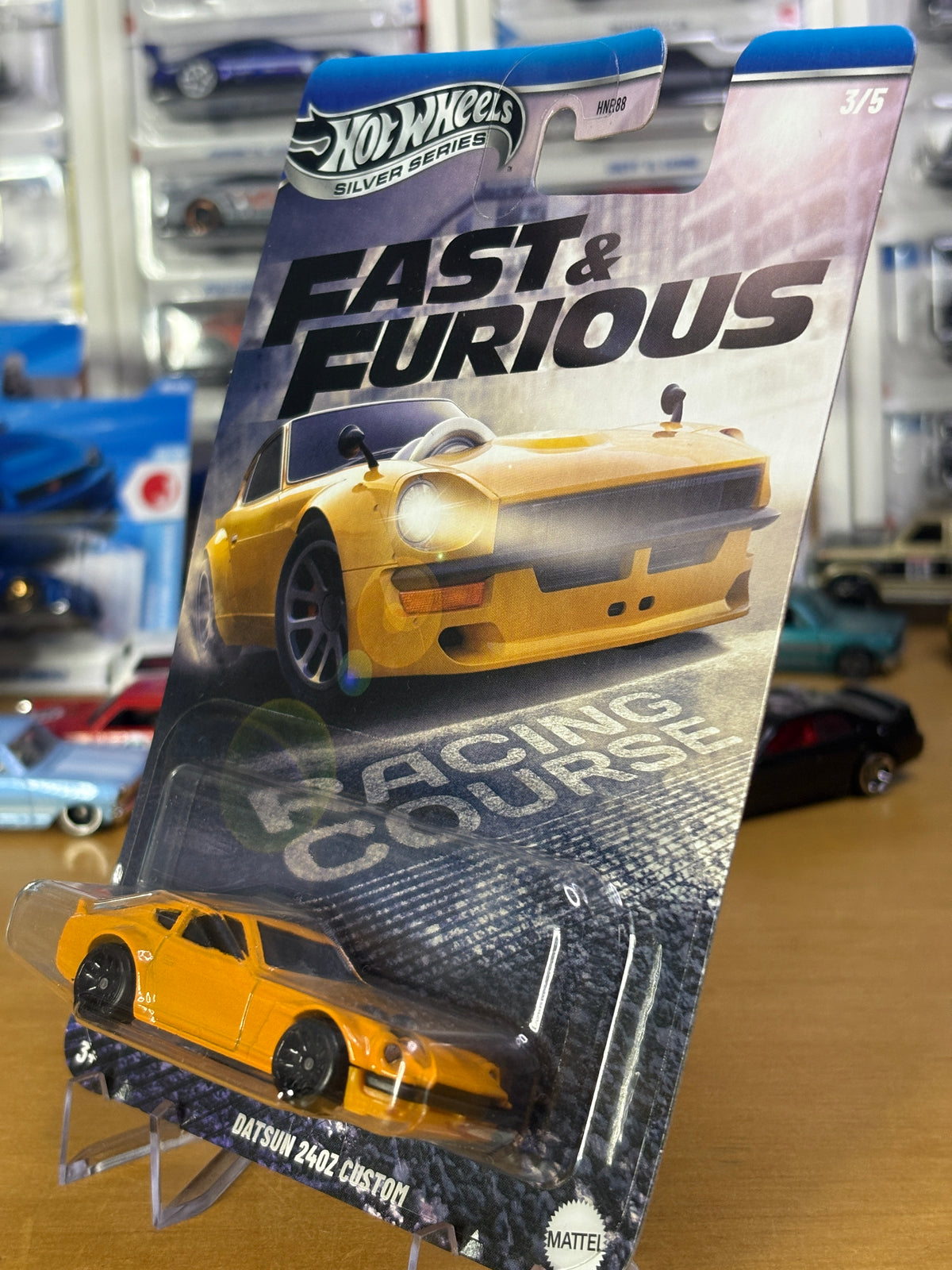 Hot Wheels Silver Series | Datsun 240z Custom | Fast & Furious Racing Course 3/5