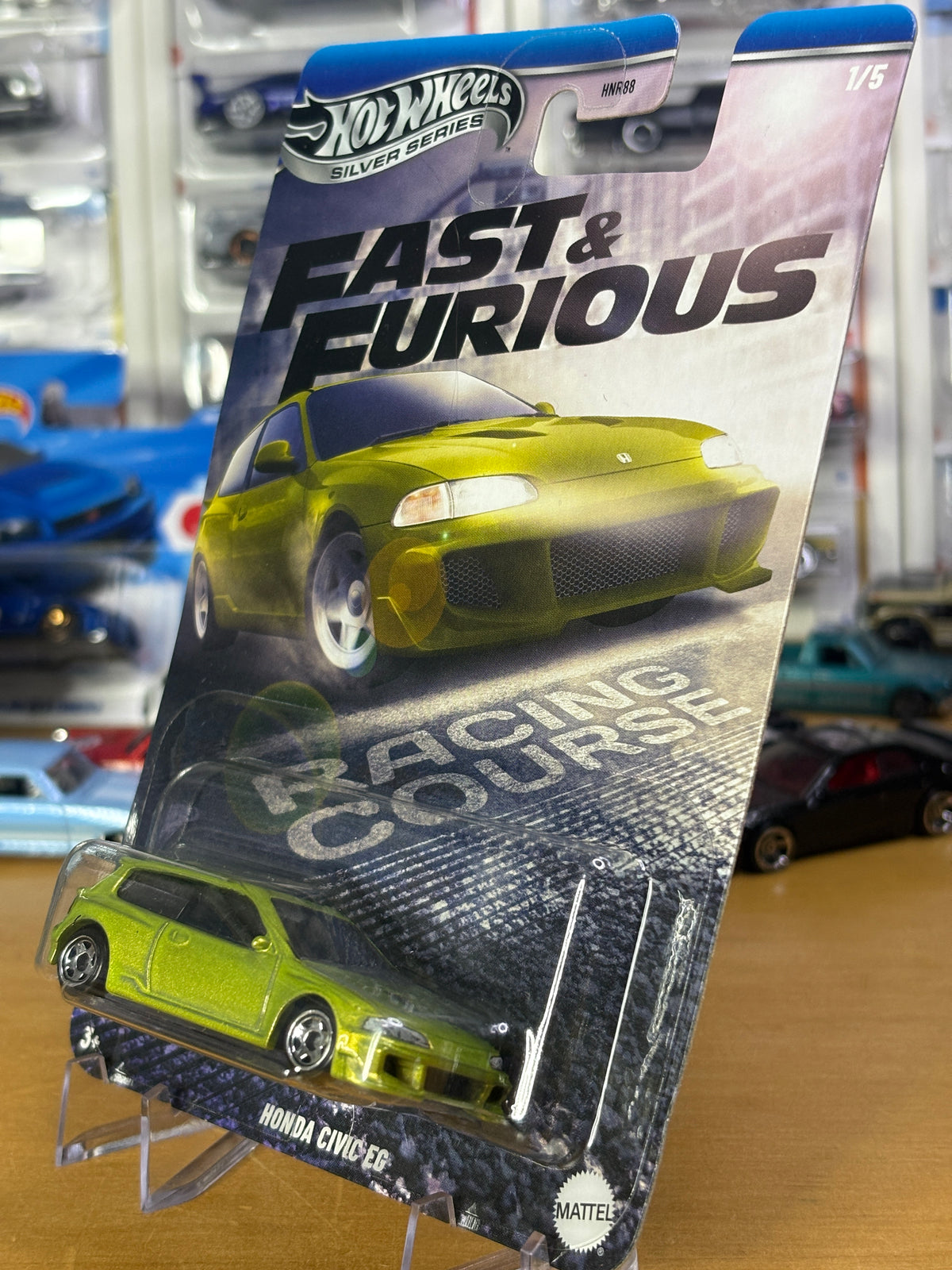 Hot Wheels Silver Series | Honda Civic EG | Fast & Furious Racing Course 1/5