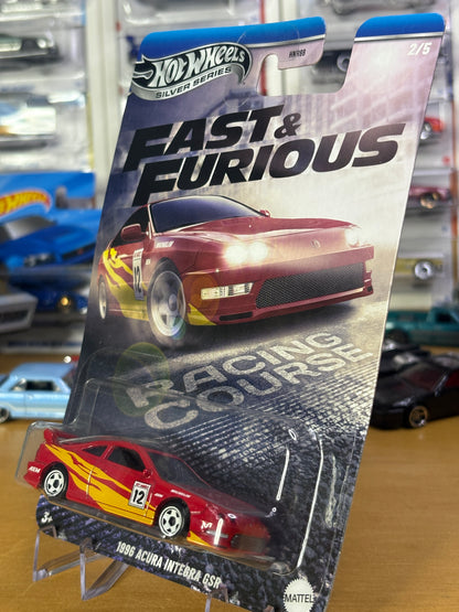 Hot Wheels Silver Series | 1996 Acura Integra GSR | Fast & Furious Racing Course 2/5