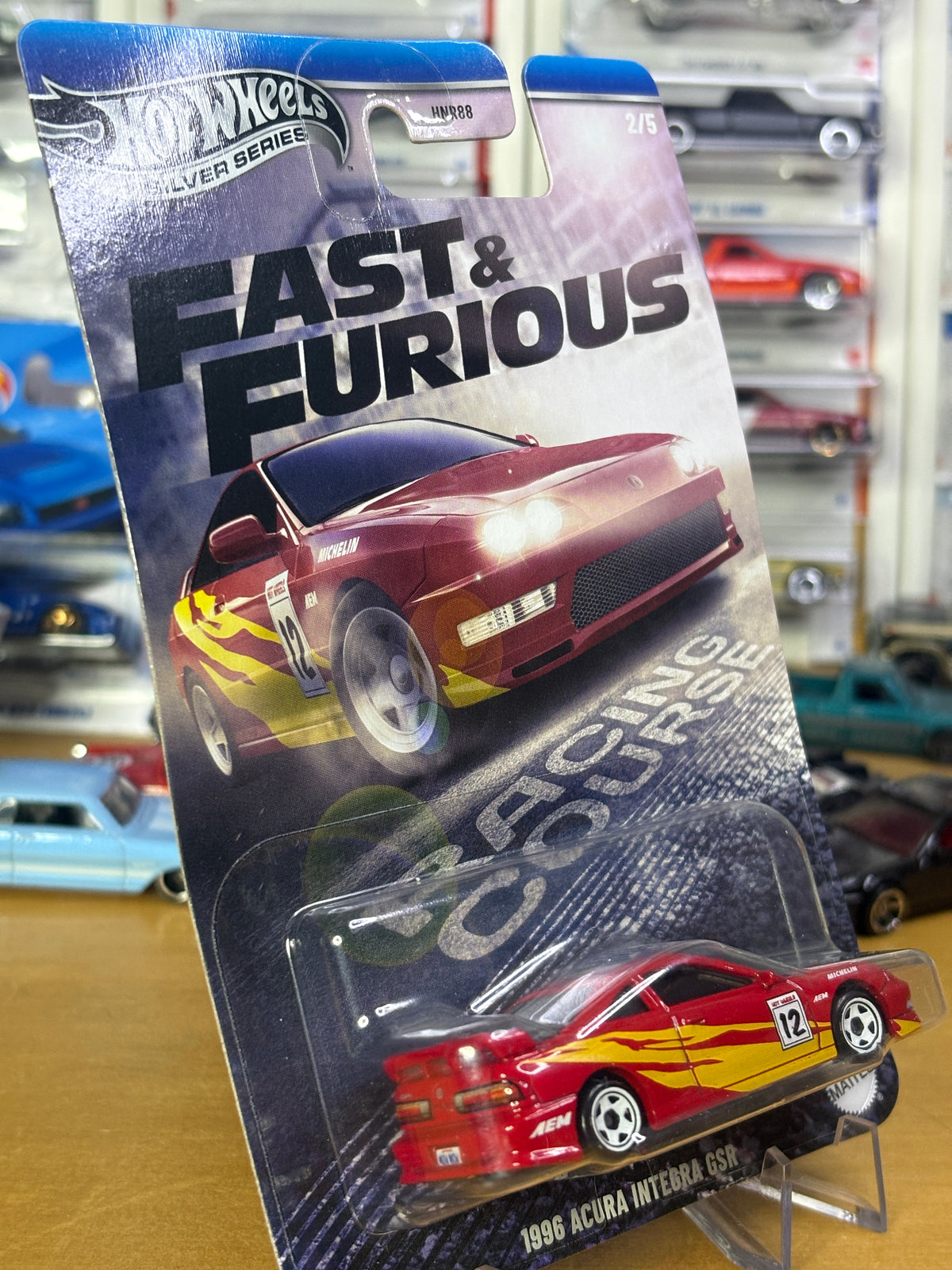 Hot Wheels Silver Series | 1996 Acura Integra GSR | Fast & Furious Racing Course 2/5
