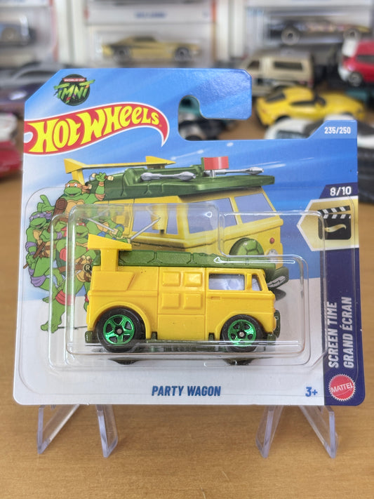 Hot Wheels Party Wagon | 2026 Screen Time 8/10 Mainline TMNT