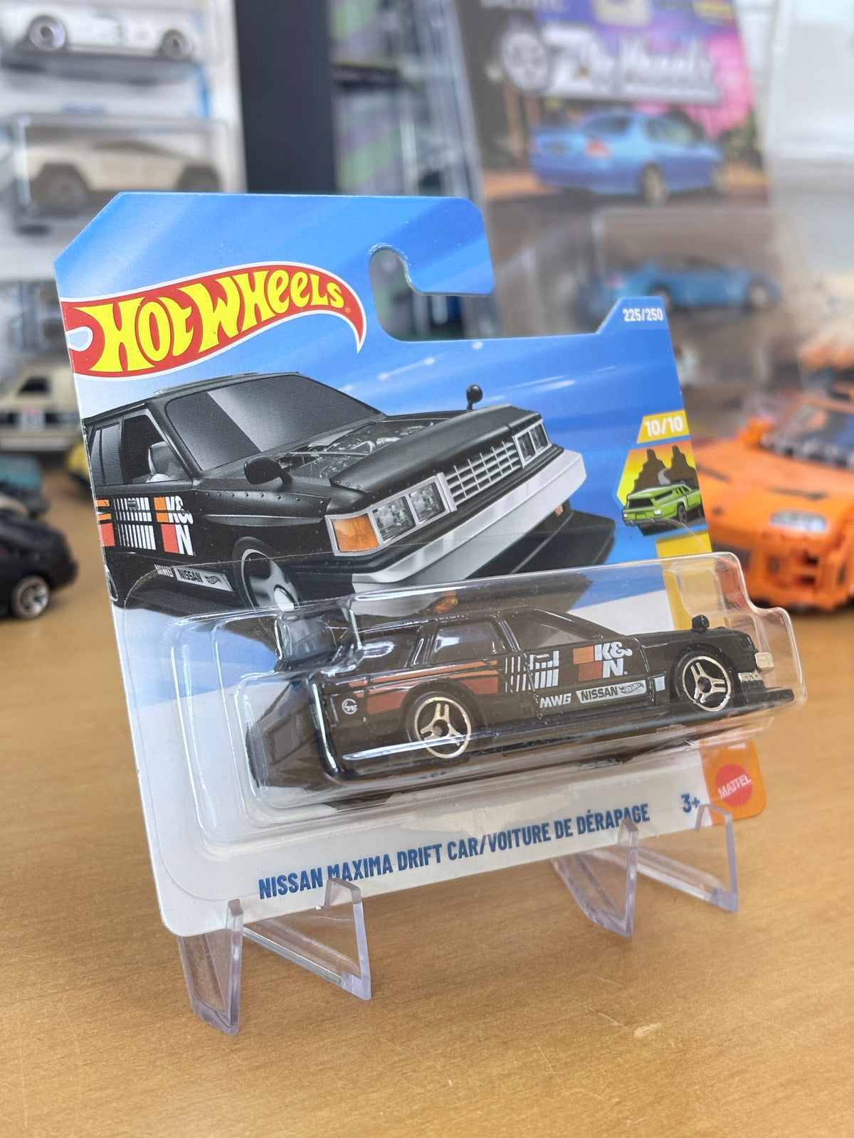 Hot Wheels Nissan Maxima Drift Car | 2026 Wagons 10/10 Mainline Short Card