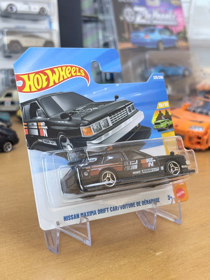 Hot Wheels Nissan Maxima Drift Car | 2026 Wagons 10/10 Mainline Short Card