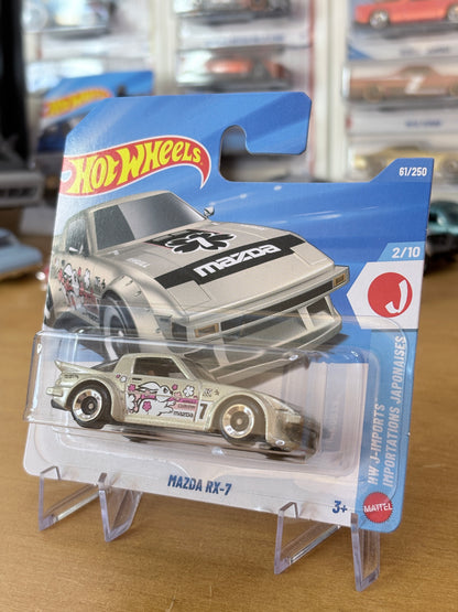 Hot Wheels Mainline | Mazda RX-7 | 2026 HW J-Imports 2/10 Short Card