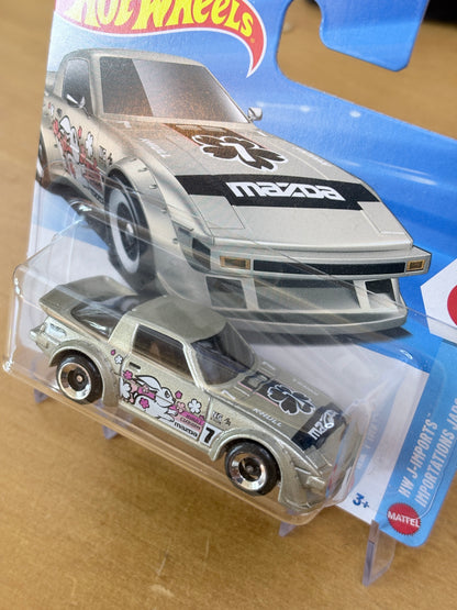 Hot Wheels Mainline | Mazda RX-7 | 2026 HW J-Imports 2/10 Short Card