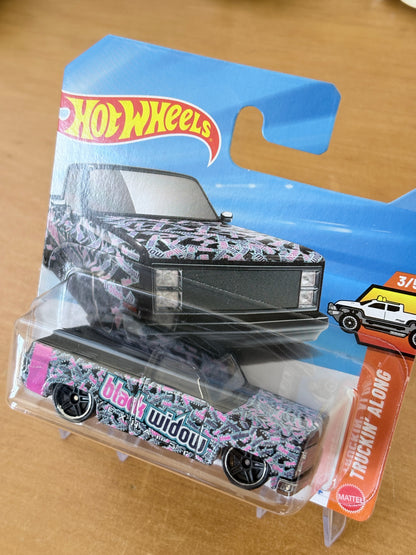 Hot Wheels Mainline / '83 Chevy Silverado / 2026 Truckin Along 3/5 Short Card