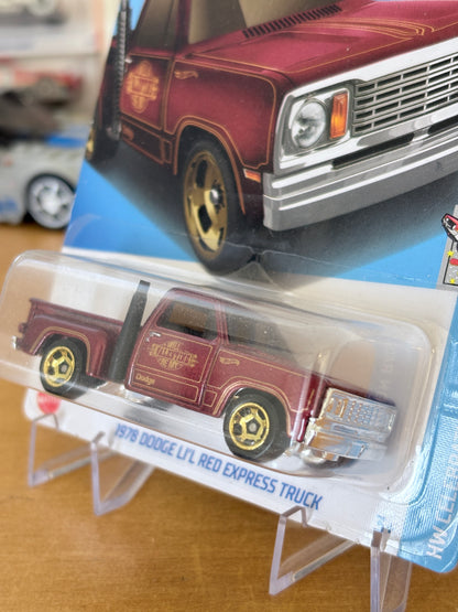Hot Wheels Mainline / 1978 Dodge Li'l Red Express Truck / 2024 HW Celebration Racers 3/10