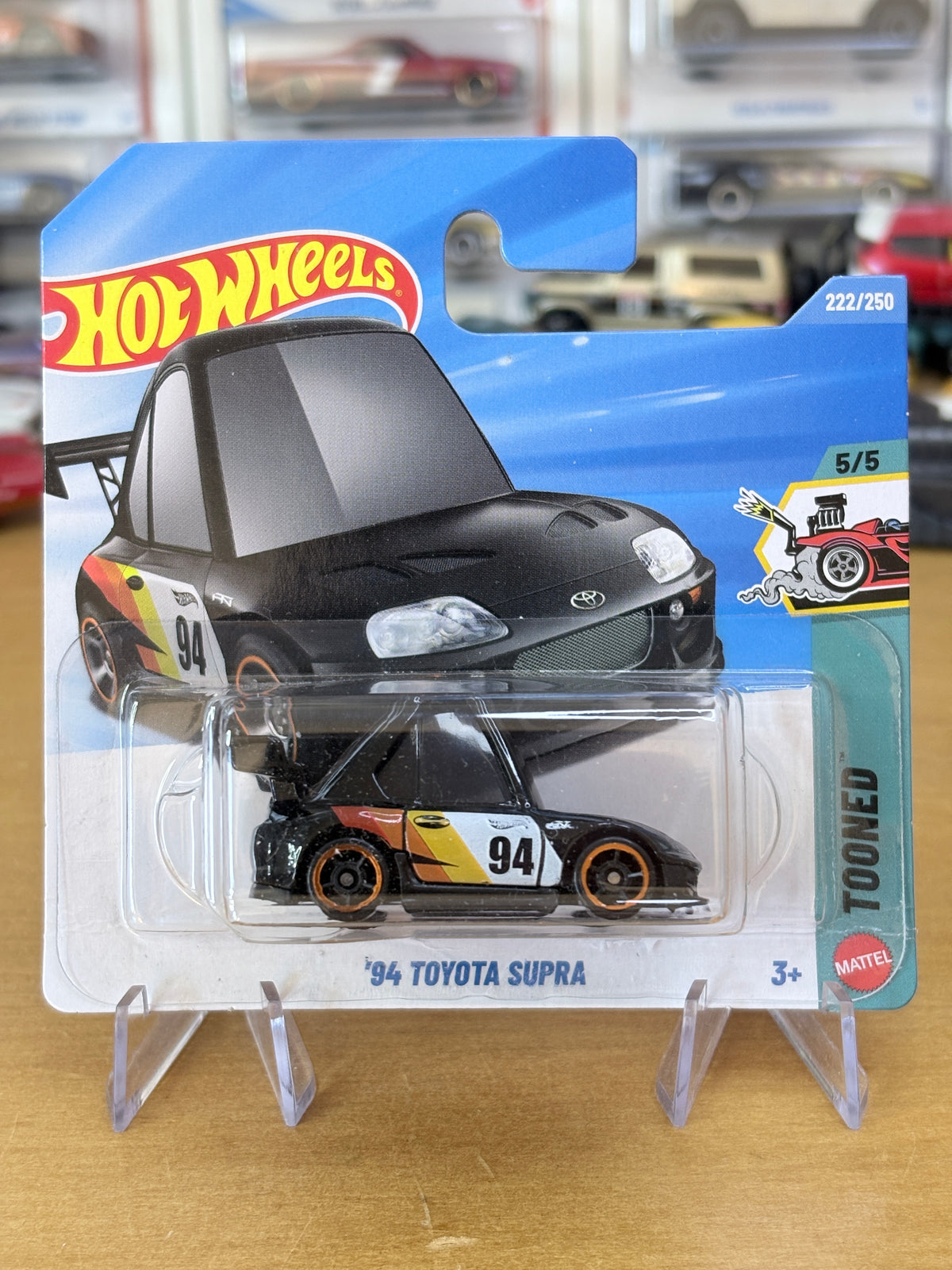 Hot Wheels '94 Toyota Supra | 2026 Tooned 5/5 Short Card