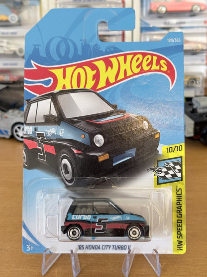 Hot Wheels Mainline | '85 Honda City Turbo II | 2018 HW Speed Graphics 10/10