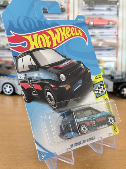 Hot Wheels Mainline | '85 Honda City Turbo II | 2018 HW Speed Graphics 10/10